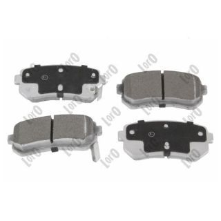 Stabdžių trinkelių rinkinys, diskinis stabdys ABAKUS 231-02-011