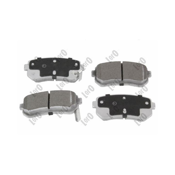 Stabdžių trinkelių rinkinys, diskinis stabdys ABAKUS 231-02-011