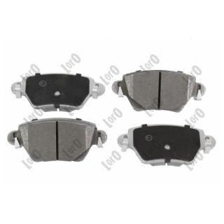 Stabdžių trinkelių rinkinys, diskinis stabdys ABAKUS 231-02-014