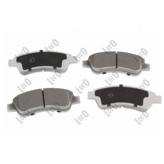 Stabdžių trinkelių rinkinys, diskinis stabdys ABAKUS 231-02-017