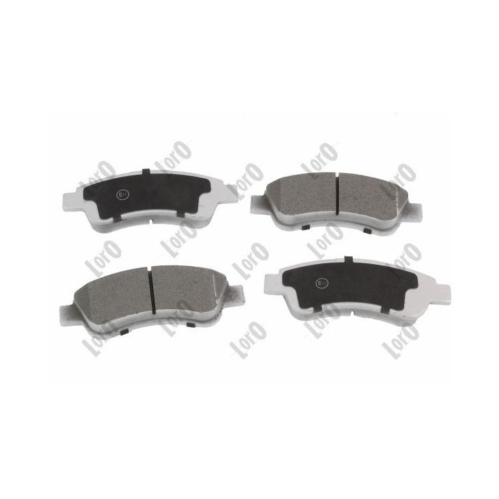 Stabdžių trinkelių rinkinys, diskinis stabdys ABAKUS 231-02-017