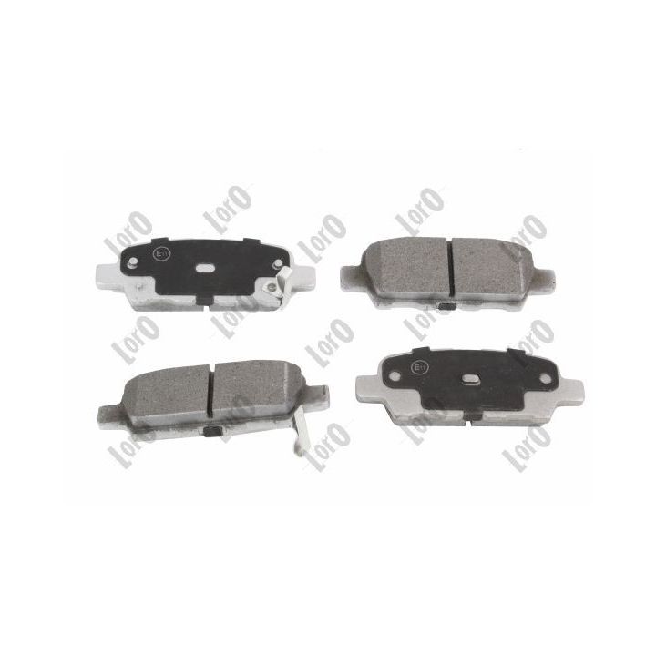 Stabdžių trinkelių rinkinys, diskinis stabdys ABAKUS 231-02-020