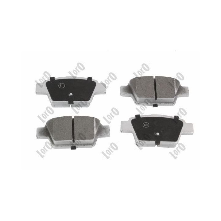 Stabdžių trinkelių rinkinys, diskinis stabdys ABAKUS 231-02-038