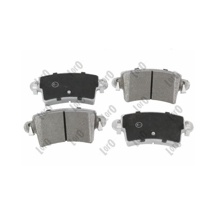 Stabdžių trinkelių rinkinys, diskinis stabdys ABAKUS 231-02-042