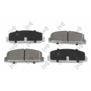 Stabdžių trinkelių rinkinys, diskinis stabdys ABAKUS 231-02-045