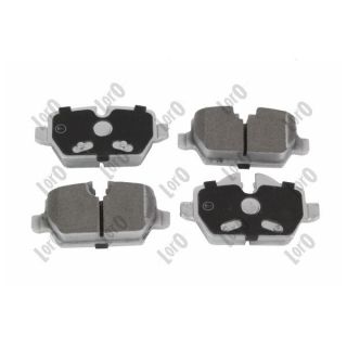 Stabdžių trinkelių rinkinys, diskinis stabdys ABAKUS 231-02-051