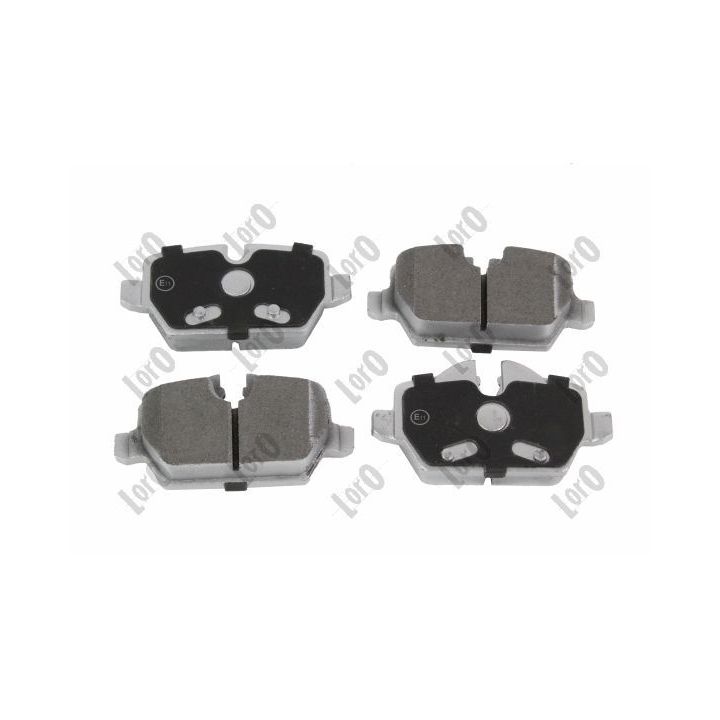 Stabdžių trinkelių rinkinys, diskinis stabdys ABAKUS 231-02-051