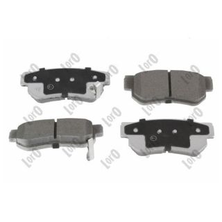 Stabdžių trinkelių rinkinys, diskinis stabdys ABAKUS 231-02-054