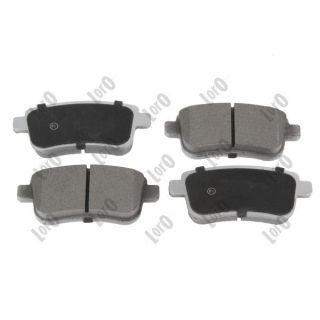 Stabdžių trinkelių rinkinys, diskinis stabdys ABAKUS 231-02-077