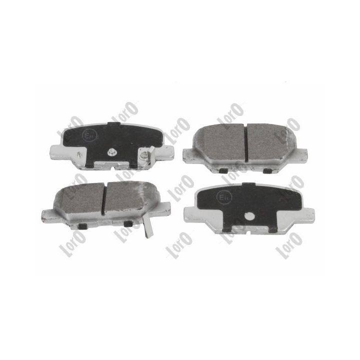 Stabdžių trinkelių rinkinys, diskinis stabdys ABAKUS 231-02-088