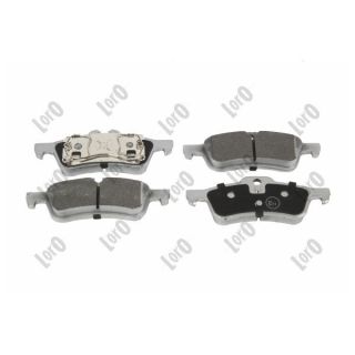 Stabdžių trinkelių rinkinys, diskinis stabdys ABAKUS 231-02-104