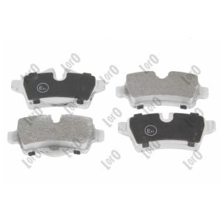 Stabdžių trinkelių rinkinys, diskinis stabdys ABAKUS 231-02-108