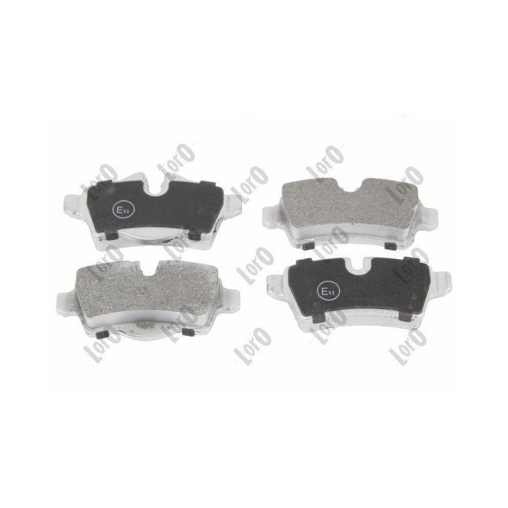 Stabdžių trinkelių rinkinys, diskinis stabdys ABAKUS 231-02-108