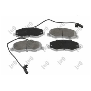 Stabdžių trinkelių rinkinys, diskinis stabdys ABAKUS 231-02-116