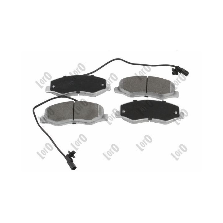 Stabdžių trinkelių rinkinys, diskinis stabdys ABAKUS 231-02-116