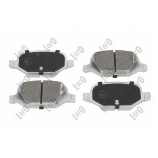 Stabdžių trinkelių rinkinys, diskinis stabdys ABAKUS 231-02-117