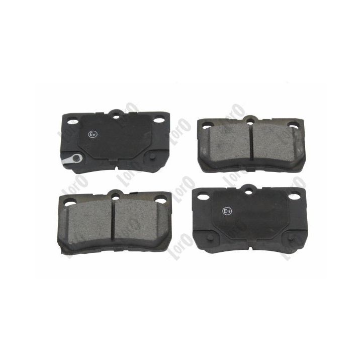 Stabdžių trinkelių rinkinys, diskinis stabdys ABAKUS 231-02-120