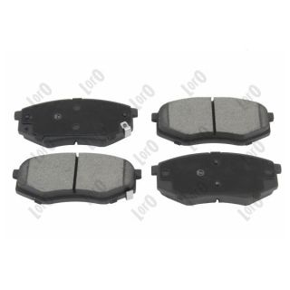 Stabdžių trinkelių rinkinys, diskinis stabdys ABAKUS 231-02-122