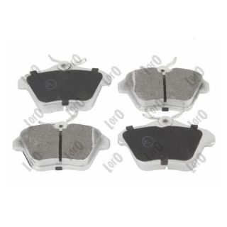 Stabdžių trinkelių rinkinys, diskinis stabdys ABAKUS 231-02-127