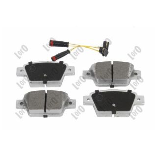 Stabdžių trinkelių rinkinys, diskinis stabdys ABAKUS 231-02-130