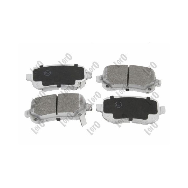 Stabdžių trinkelių rinkinys, diskinis stabdys ABAKUS 231-02-139