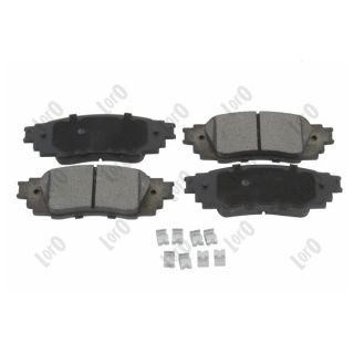 Stabdžių trinkelių rinkinys, diskinis stabdys ABAKUS 231-02-142