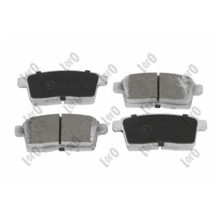 Stabdžių trinkelių rinkinys, diskinis stabdys ABAKUS 231-02-155