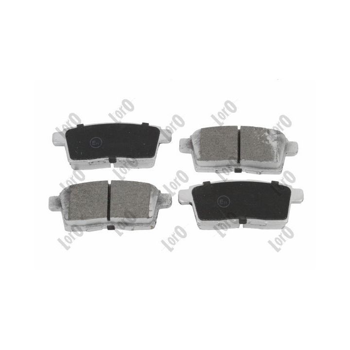 Stabdžių trinkelių rinkinys, diskinis stabdys ABAKUS 231-02-155