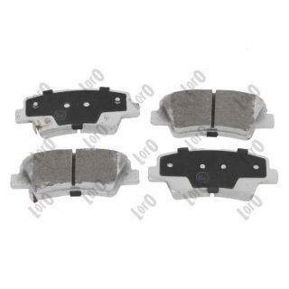 Stabdžių trinkelių rinkinys, diskinis stabdys ABAKUS 231-02-164