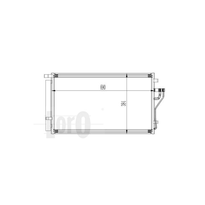 Kondensatorius, oro kondicionierius ABAKUS 019-016-0018