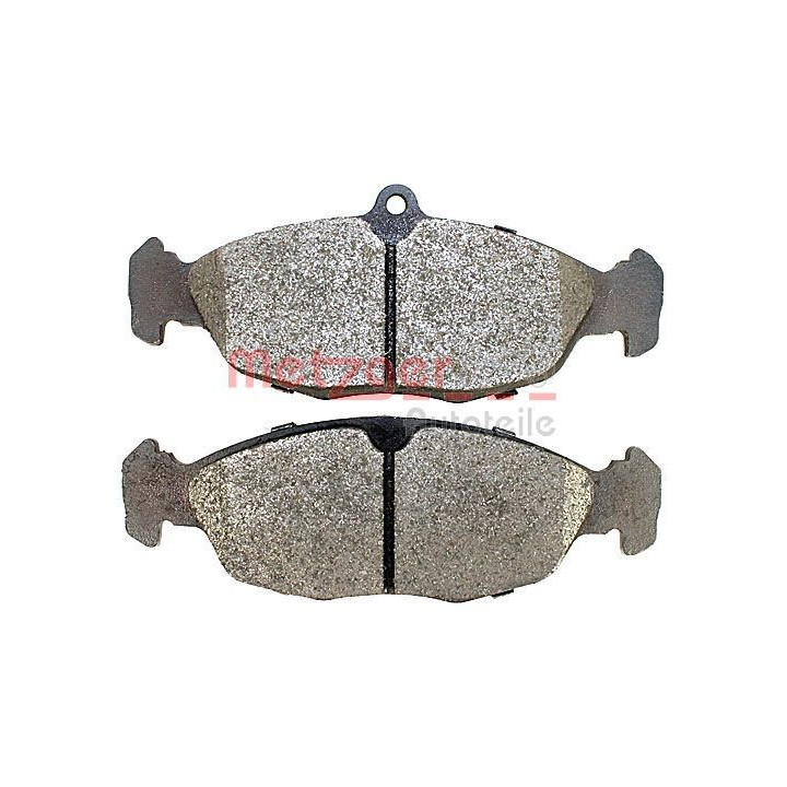 Stabdžių trinkelių rinkinys, diskinis stabdys METZGER 1170015