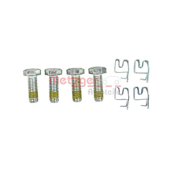 Stabdžių trinkelių rinkinys, diskinis stabdys METZGER 1170015