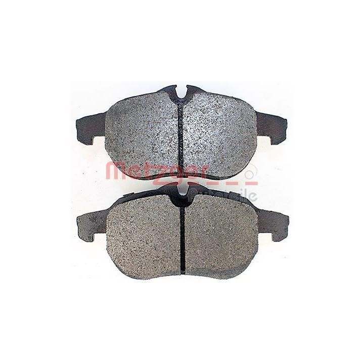 Stabdžių trinkelių rinkinys, diskinis stabdys METZGER 1170100