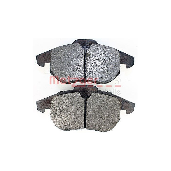 Stabdžių trinkelių rinkinys, diskinis stabdys METZGER 1170100