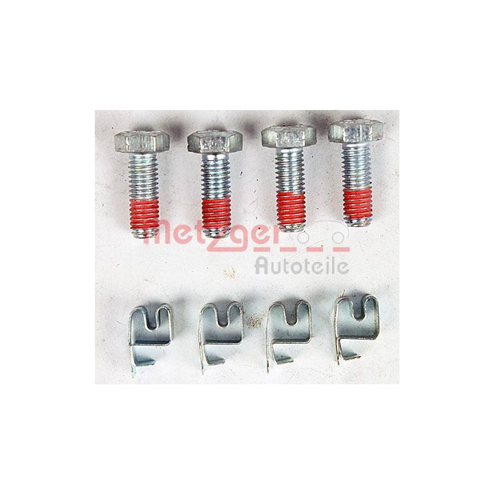 Stabdžių trinkelių rinkinys, diskinis stabdys METZGER 1170118