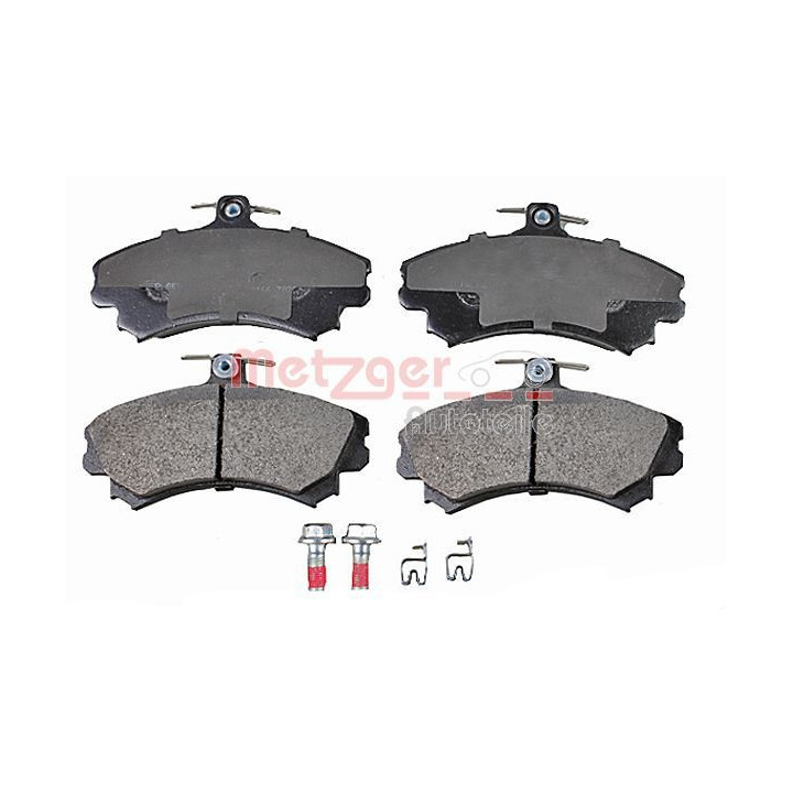 Stabdžių trinkelių rinkinys, diskinis stabdys METZGER 1170166