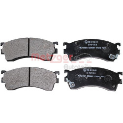 Stabdžių trinkelių rinkinys, diskinis stabdys METZGER 1170183