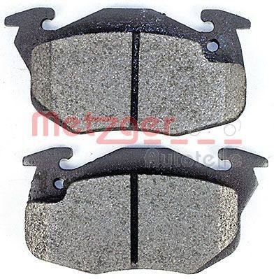 Stabdžių trinkelių rinkinys, diskinis stabdys METZGER 1170195