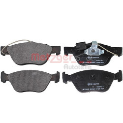 Stabdžių trinkelių rinkinys, diskinis stabdys METZGER 1170285