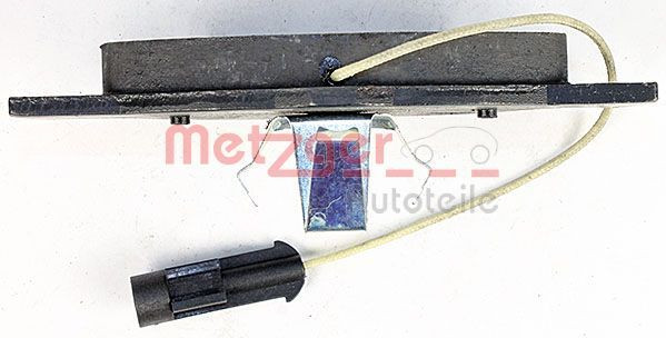 Stabdžių trinkelių rinkinys, diskinis stabdys METZGER 1170321