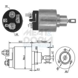 Solenoidinis jungiklis, starteris MEAT & DORIA 46002