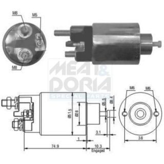 Solenoidinis jungiklis, starteris MEAT & DORIA 46029