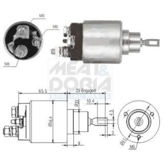 Solenoidinis jungiklis, starteris MEAT & DORIA 46117