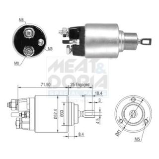 Solenoidinis jungiklis, starteris MEAT & DORIA 46308