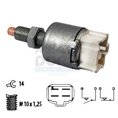 Stabdžių žibinto jungiklis MEAT & DORIA 35007