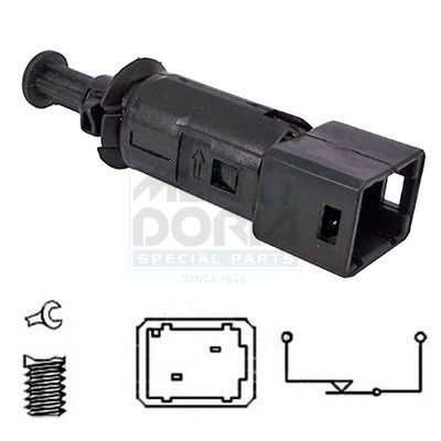 Stabdžių žibinto jungiklis MEAT & DORIA 35032