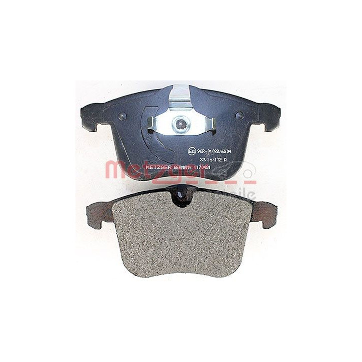 Stabdžių trinkelių rinkinys, diskinis stabdys METZGER 1170481