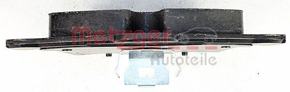 Stabdžių trinkelių rinkinys, diskinis stabdys METZGER 1170481