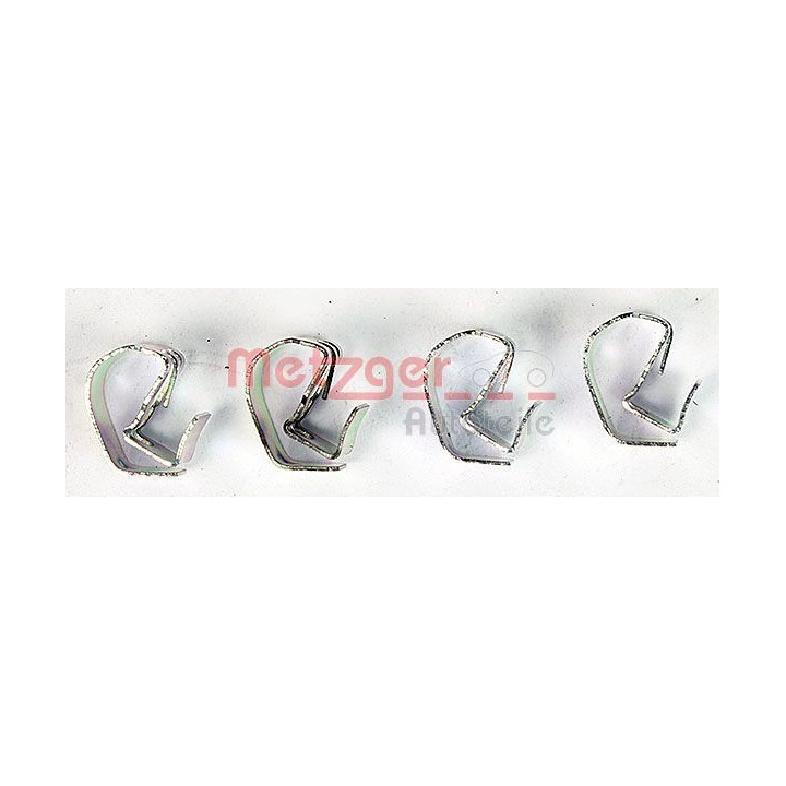 Stabdžių trinkelių rinkinys, diskinis stabdys METZGER 1170811