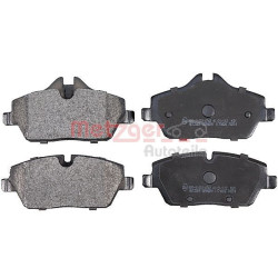 Stabdžių trinkelių rinkinys, diskinis stabdys METZGER 1170826